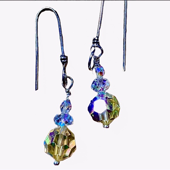 Jewel Design by Grace Jewelry - Swarovski Crystal Earrings. Very high quality. Hand wired. These are gorgeous